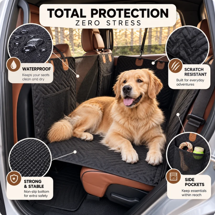 Waterproof Dog Car Seat Cover
