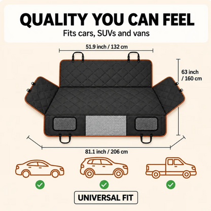 Waterproof Dog Car Seat Cover